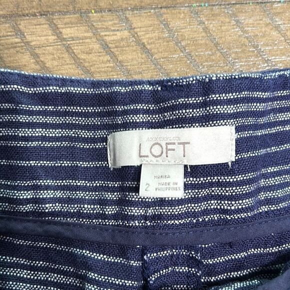 Loft linen shorts size 2 - Picture 3 of 8
